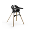 STOKKE CLIKK - CHAISE-HAUTE COMPACTE - NOIR NATUREL