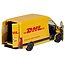 GOKI VOITURE FRICTION CAMIONNETTE LIVRAISON MERCEDES BENZ SRINTER DHL FRICTION 1:48