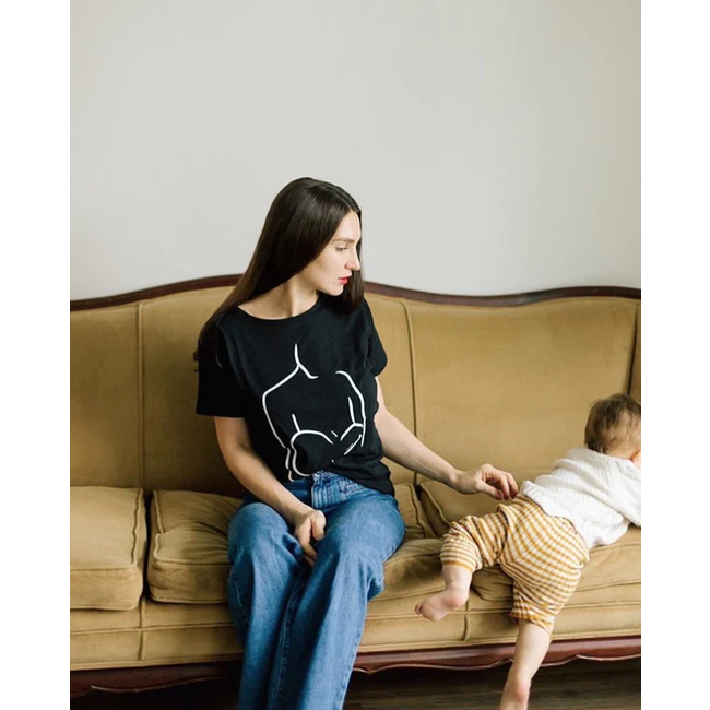 TAJINEBANANE T-SHIRT COUPE FIT "MOTHERHOOD"