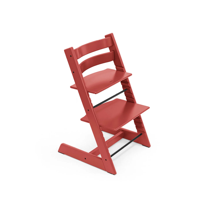 STOKKE TRIPP TRAPP - CHAISE HAUTE - HÊTRE ROUGE CHAUD