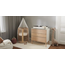 STOKKE SLEEPI - COMMODE 3 TIROIRS & PLAN À LANGER - NATUREL