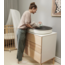 STOKKE SLEEPI - COMMODE 3 TIROIRS & PLAN À LANGER - NATUREL