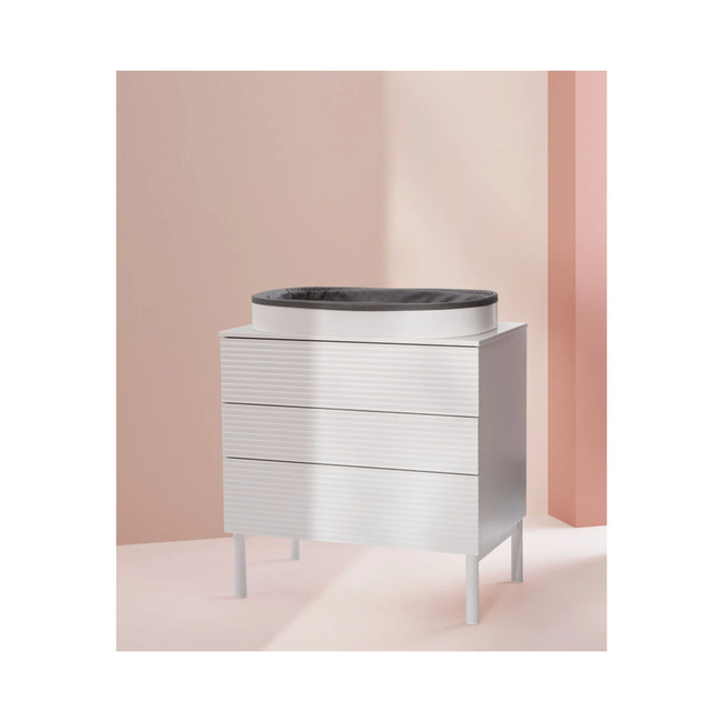 STOKKE SLEEPI - COMMODE 3 TIROIRS & PLAN À LANGER - BLANC