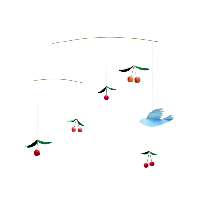 FLENSTED MOBILE DÉCORATIF - CHERRY BIRDS