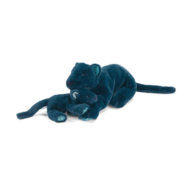 MOULIN ROTY PELUCHE PETITE PANTHÈRE 41CM - TOUT AUTOUR DU MONDE