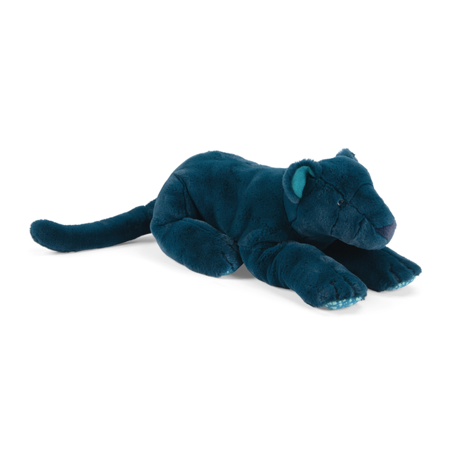 MOULIN ROTY PELUCHE GRANDE PANTHÈRE 80CM - TOUT AUTOUR DU MONDE