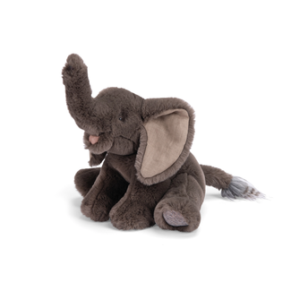 MOULIN ROTY PELUCHE PETIT ÉLÉPHANT 26CM - TOUT AUTOUR DU MONDE