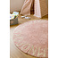 LORENA CANALS TAPIS ROUND ABC NATURAL VINTAGE NUDE  DIAM 150