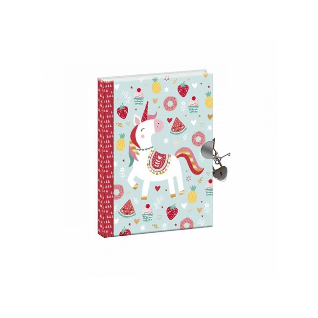 JANOD CARNET SECRET & CADENAS - LICORNE