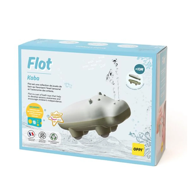 OPPI JOUET DE BAIN FLOT ECO-RESPONSABLE - HIPPO KABA