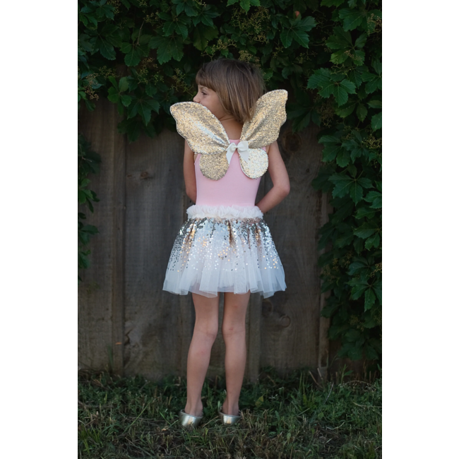 GREAT PRETENDERS DÉGUISEMENT FÉE SEQUINS DORÉS 4-6ANS