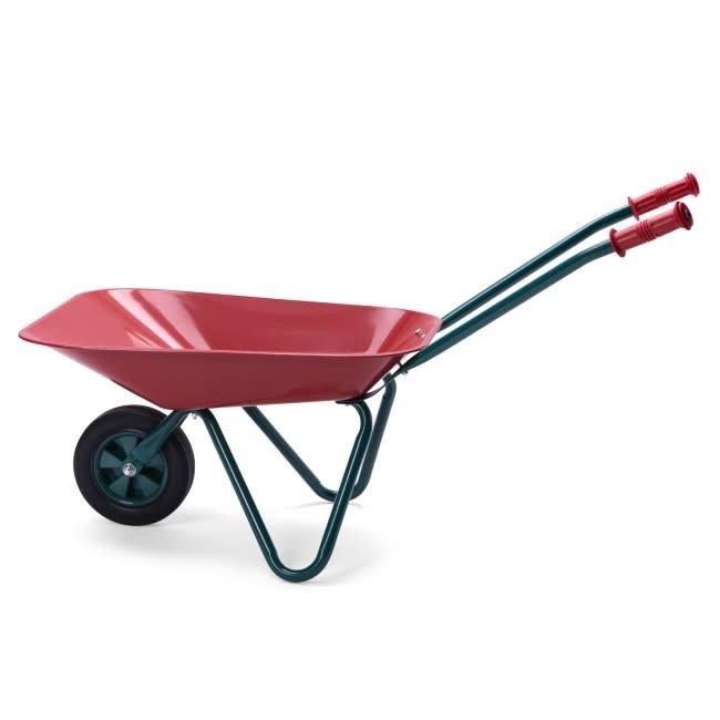 MOULIN ROTY BROUETTE EN MÉTAL ROUGE - LE JARDIN DU MOULIN