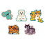 JANOD 5 X PUZZLES ÉVOLUTIFS MADE IN FRANCE - ANIMAUX WWF