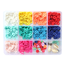 LA PETITE ÉPICERIE PERLES - BOITE DE 11 COULEURS RONDELLES HEISHI 6 MM - MIX POP