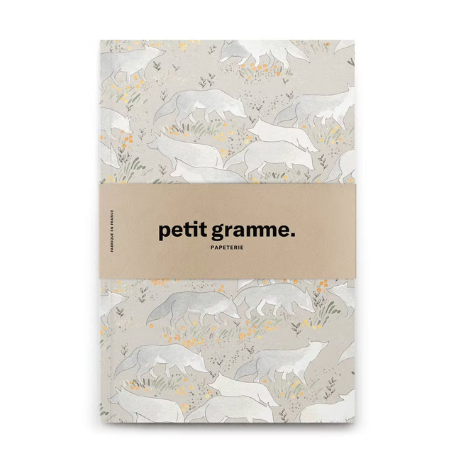 PETIT GRAMME CARNET DE POCHE - SMALL 10X14CM - LOUVES