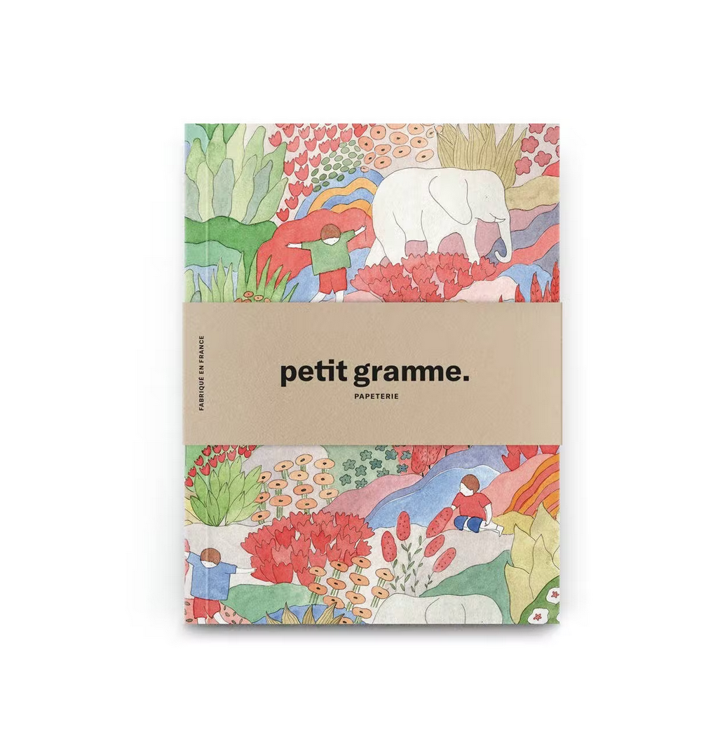 CARNET DE POCHE - SMALL 10X14CM - LOUVES - MOM POP