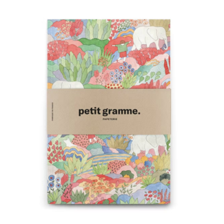 PETIT GRAMME CARNET DE NOTES - MEDIUM 14X20CM - PRINTEMPS