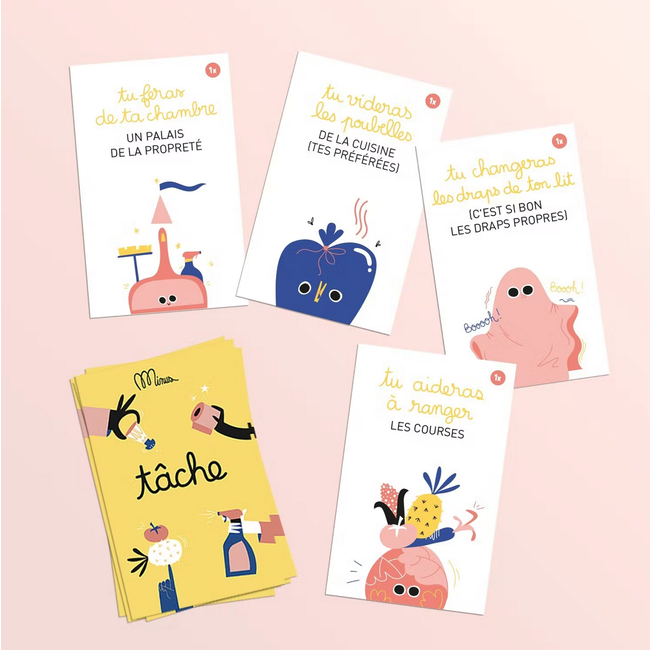 MINUS EDITIONS JEU DU QUOTIDIEN "QUI S'Y COLLE ?"