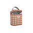 NOBODINOZ LUNCH BAG ISOTHERME HYDE PARK - TERRACOTTA CHECKS