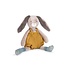 MOULIN ROTY GRANDE PELUCHE LAPIN OCRE 38CM - TROIS PETITS LAPINS