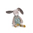 MOULIN ROTY GRANDE PELUCHE LAPIN SAUGE 38CM - TROIS PETITS LAPINS