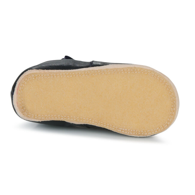 EASY PEASY CHAUSSON SOUPLE ANTIDÉRAPANT "LILLY" MARINE