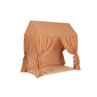 NOBODINOZ LIT CABANE "VERA" DENTELLE SIENNA BROWN