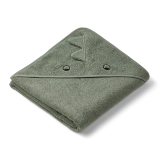 LIEWOOD CAPE DE BAIN 100X100 "AUGUSTA" DINO FAUNE GREEN