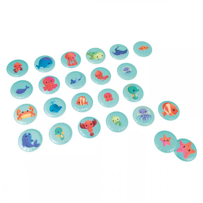 JANOD JOUET DE BAIN - MEMORY BÉBÉS ANIMAUX