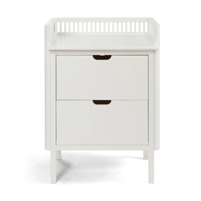 SEBRA COMMODE TABLE À LANGER SEBRA - CLASSIC WHITE