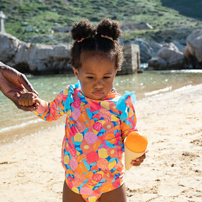 T-SHIRT ANTI-UV À VOLANTS - O SOLE MIO