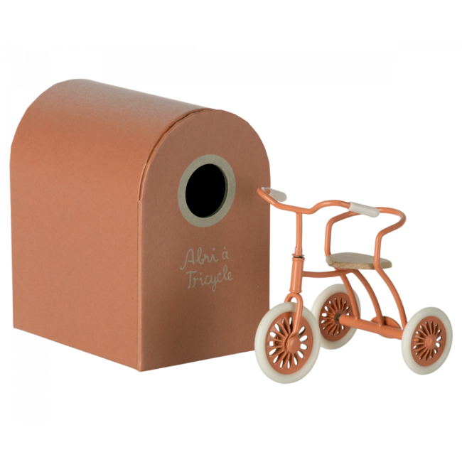 MAILEG TRICYCLE CORAIL POUR PETITE & GRANDE SOURIS - COLLECTION TRICYCLE