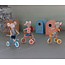 MAILEG TRICYCLE CORAIL POUR PETITE & GRANDE SOURIS - COLLECTION TRICYCLE