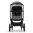 BUGABOO POUSSETTE BUGABOO FOX 5 COMPLÈTE - NOIR / GRIS CHINÉ