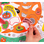 OMY POSTER DIDACTIQUE 60 STICKERS - OMY SCHOOL - FRUITS & LÉGUMES DE SAISON