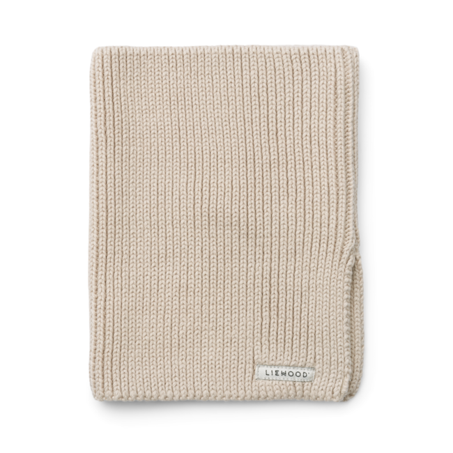 LIEWOOD CACHE-COU SNOOD "MATHIAS" COTON SANDY