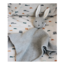 LIEWOOD DOUDOU LAPIN TRICOT MILO - GRIS MÉLANGÉ