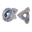 APACHES GRAND FOULARD APACHES LATIKA "SORBET" DENIM