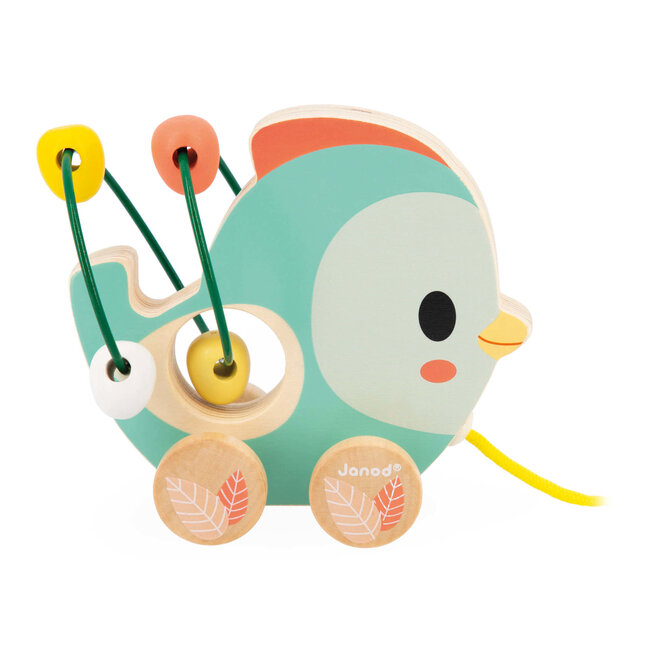 JANOD PURE - JEU DE FIL BABY LOOPING OISEAU