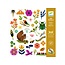 DJECO STICKERS - PLANCHE DE 160 AUTOCOLLANTS JARDIN 4-7ANS