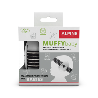 ALPINE CASQUE DE PROTECTION AUDITIVE BÉBÉ ALPINE MUFFY NOIR