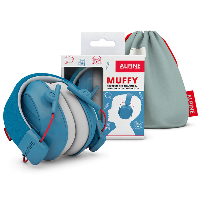 ALPINE CASQUE ANTI-BRUIT ENFANT ALPINE MUFFY BLEU