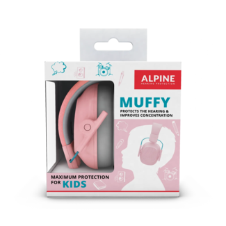 ALPINE CASQUE DE PROTECTION AUDITIVE ENFANT ALPINE MUFFY ROSE