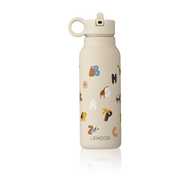 LIEWOOD GOURDE 350ML "FALK" ALPHABET SANDY