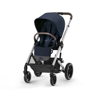 CYBEX CYBEX BALIOS S LUX - POUSSETTE SILVER / OCEAN BLUE