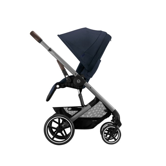 CYBEX CYBEX BALIOS S LUX - POUSSETTE SILVER / OCEAN BLUE
