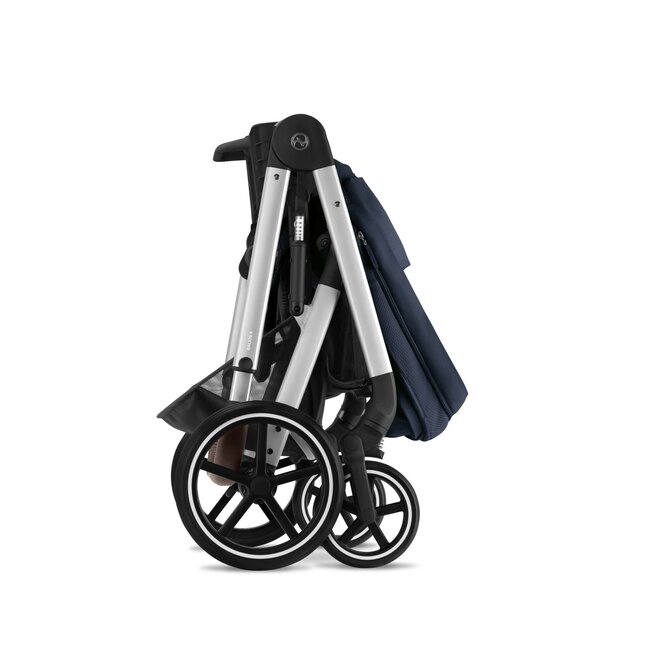 CYBEX CYBEX BALIOS S LUX - POUSSETTE SILVER / OCEAN BLUE