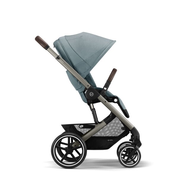 CYBEX CYBEX BALIOS S LUX - POUSSETTE TAUPE / SKY BLUE