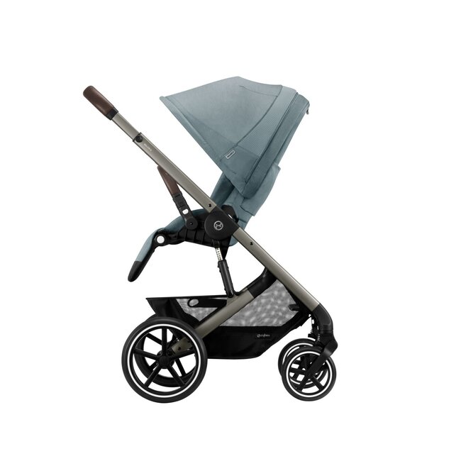 CYBEX CYBEX BALIOS S LUX - POUSSETTE TAUPE / SKY BLUE