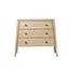 LEANDER COMMODE 3 TIROIRS LINEA CHENE NATUREL